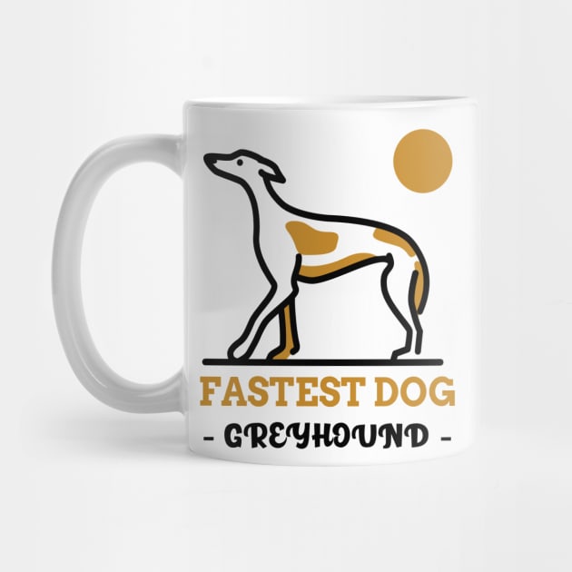 Fastest Dog - GREYHOUND by FullMoon